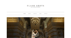 Desktop Screenshot of flashshots.co.uk